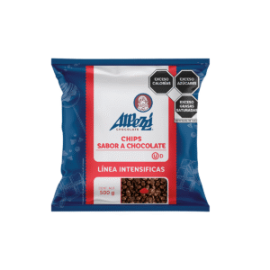 Chips sabor a chocolate semi amargo Alpezzi 500 gr