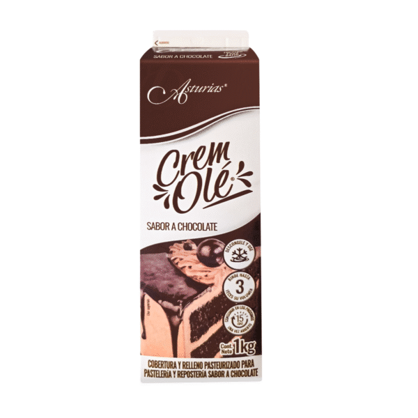 Crema para batir sabor chocolate CremOlé 1 Kg