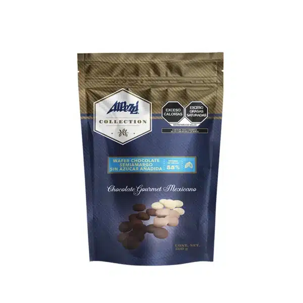 Wafer Semiamargo Sin Azúcar Collection 500 gr